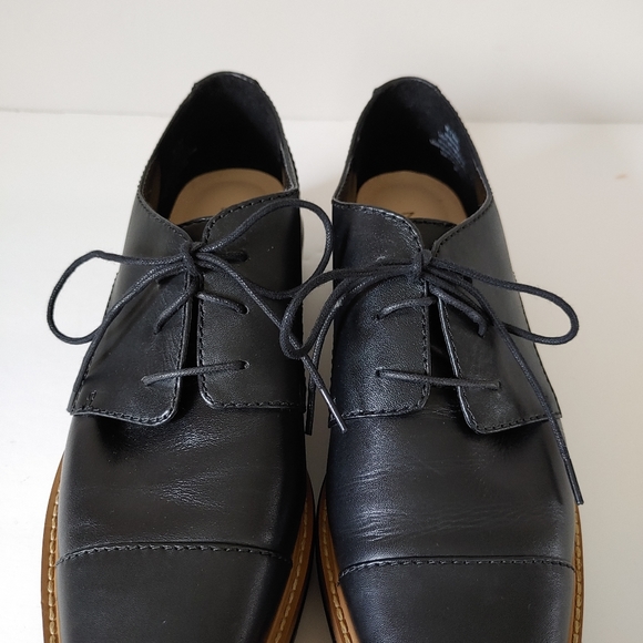 Nine West Vada Platform Oxford Shoes Size 8 Black - Picture 11 of 16